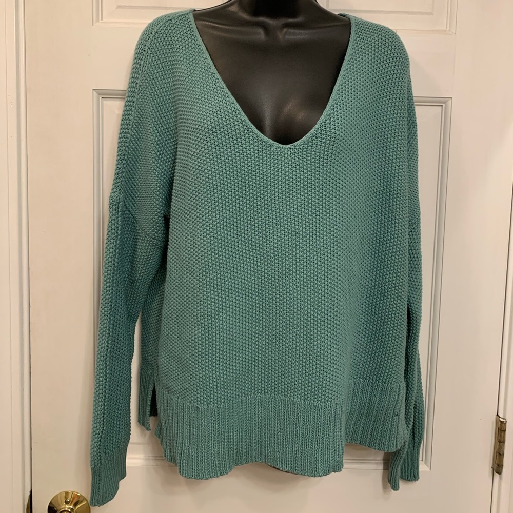 Lucky Brand Teal Sweater